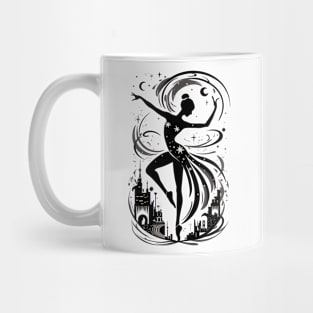 Night Dancer: A Mystical Journey Under the Moonlight Mug